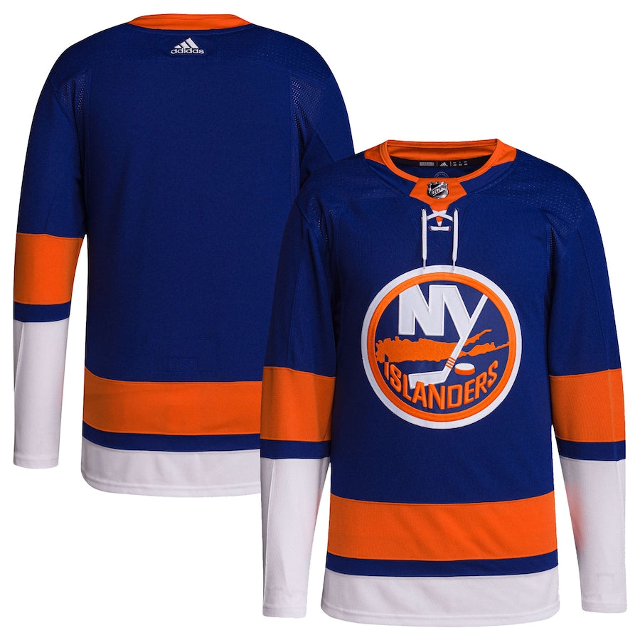 Custom New York Islanders Home Primegreen Blank Jersey - Royal