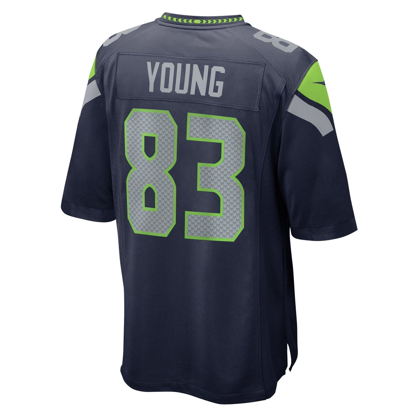 Dareke Young Seattle Seahawks   Game Jersey -  College Navy