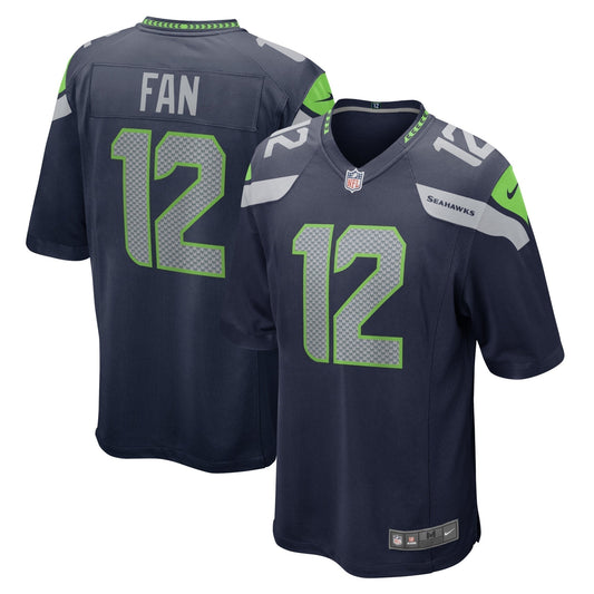 12s Seattle Seahawks  Game Team Jersey - College Navy