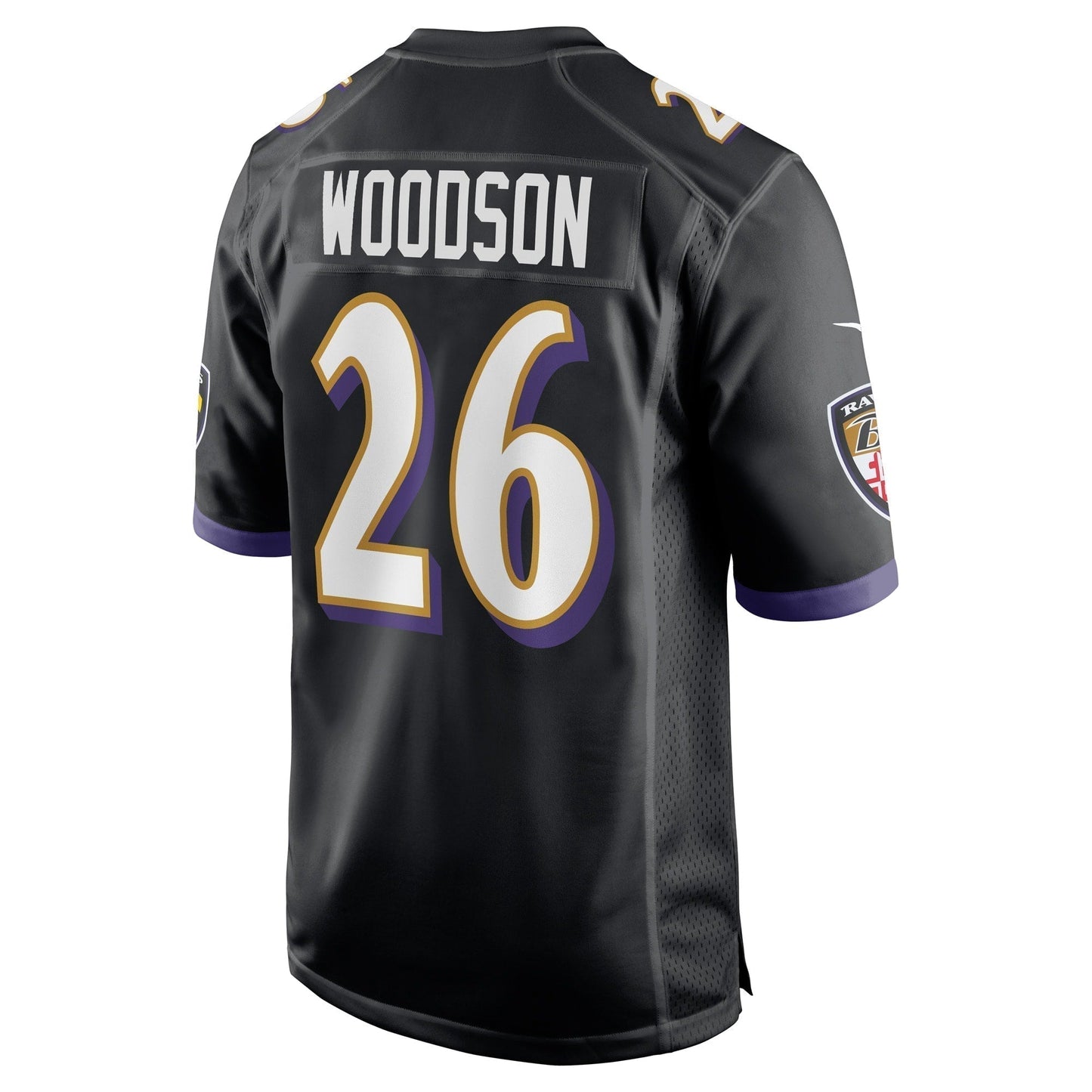 Rod Woodson Baltimore Ravens  Retired   Jersey - Black
