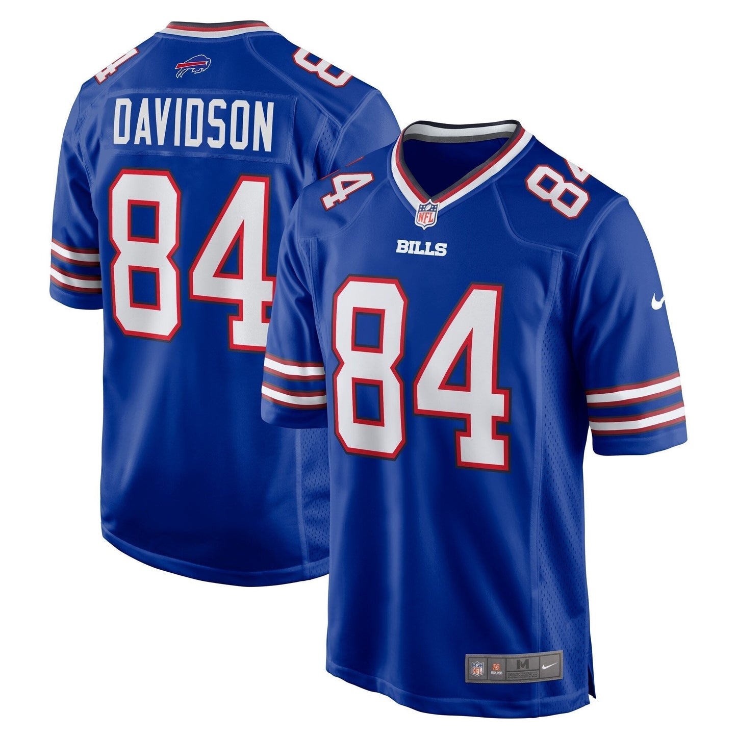 Zach Davidson Buffalo Bills  Game   Jersey - Royal