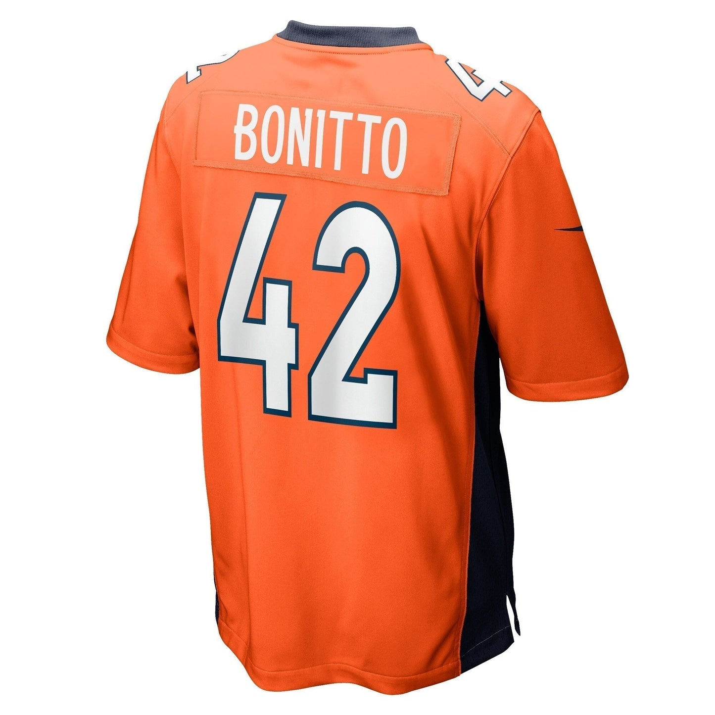Nik Bonitto Denver Broncos  Game   Jersey - Orange