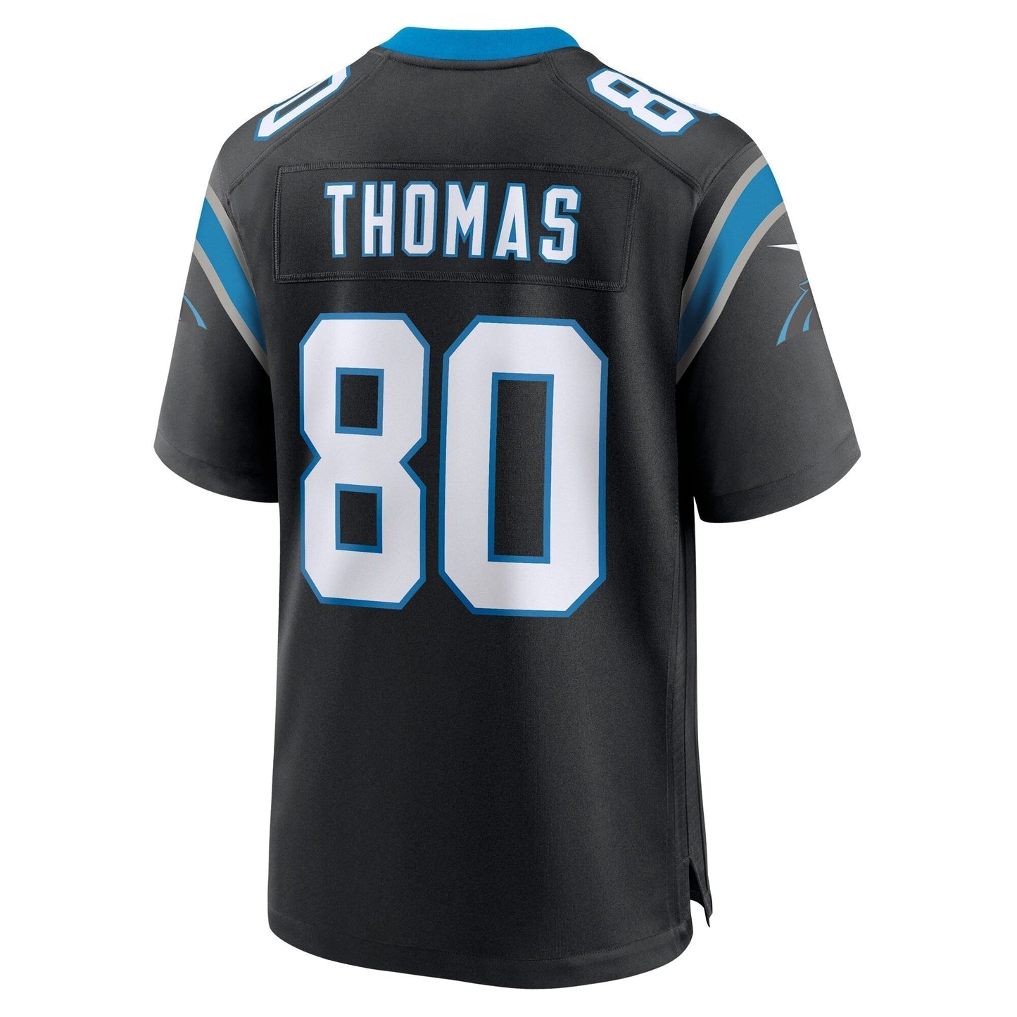 Ian Thomas Carolina Panthers  Team Game Jersey - Black