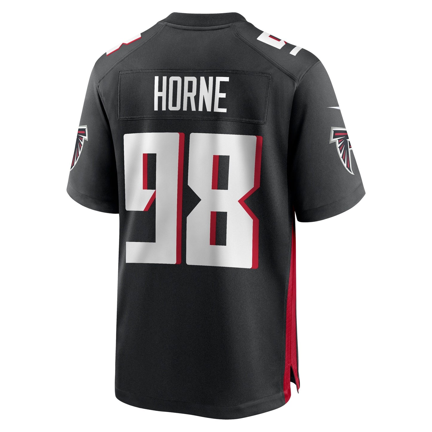 Timmy Horne Atlanta Falcons  Game   Jersey - { Black