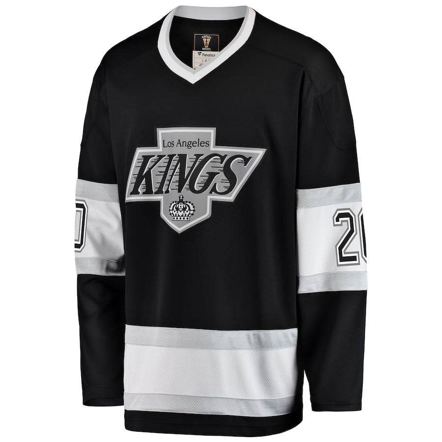 Luc Robitaille Los Angeles Kings Premier Breakaway Retired  Jersey - Black