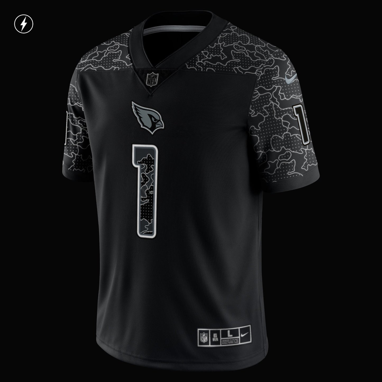 Kyler Murray Arizona Cardinals  RFLCTV Limited Jersey - Black