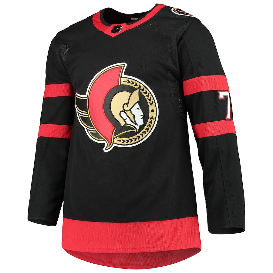 Brady Tkachuk Ottawa Senators   Home Primegreen   Jersey - Black