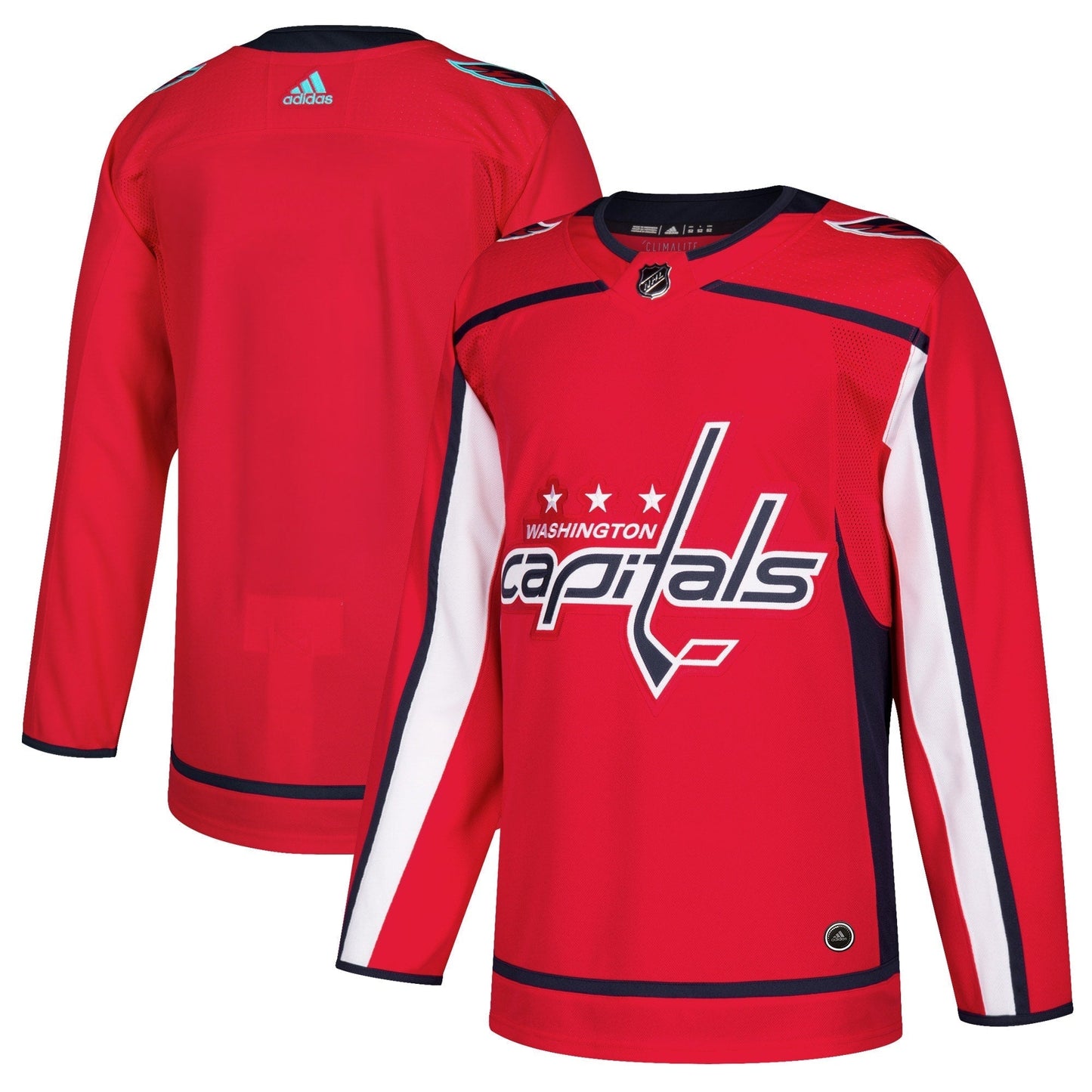 Custom Men's Washington Capitals Red Jersey