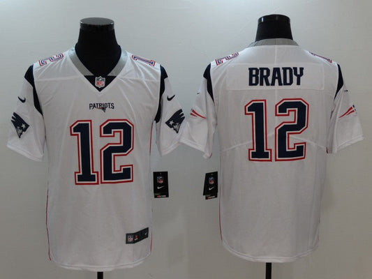 Men's New England Patriots Tom Brady Jersey White