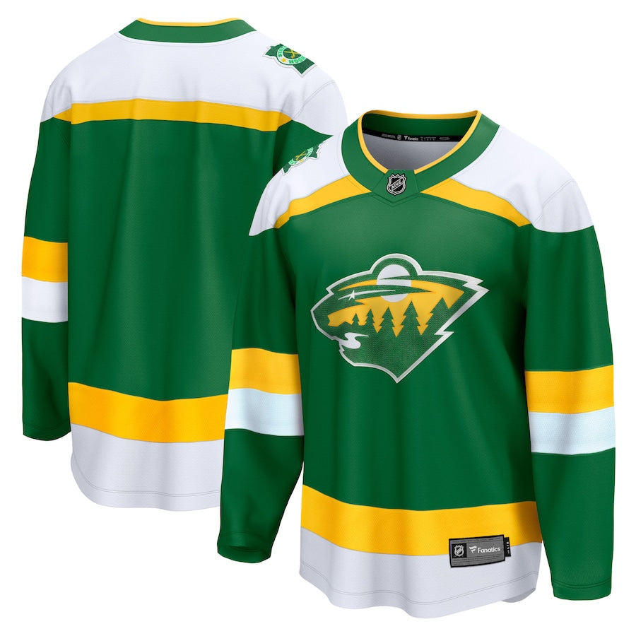 Minnesota Wild Alternate Premier Breakaway Jersey  Green