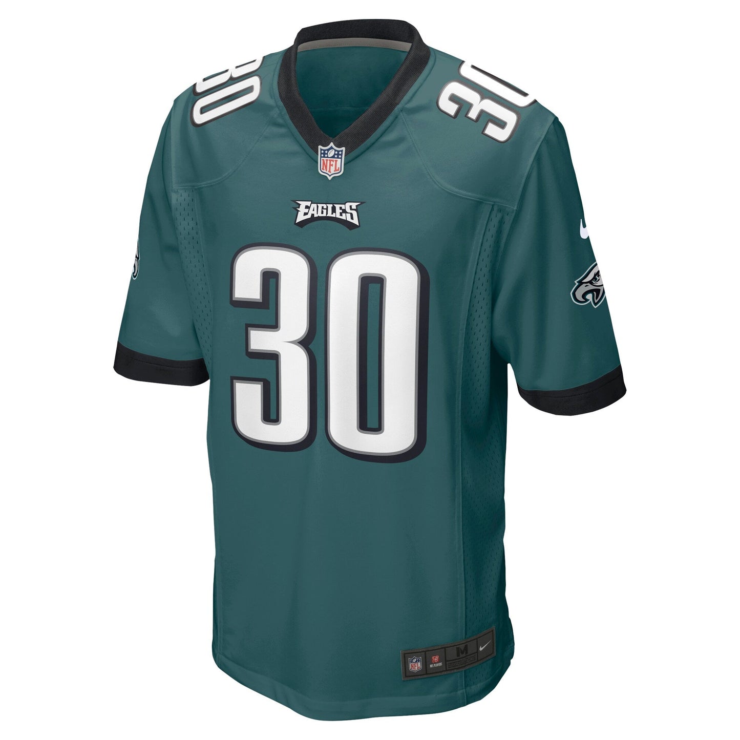Justin Evans Philadelphia Eagles  Game   Jersey - Midnight Green