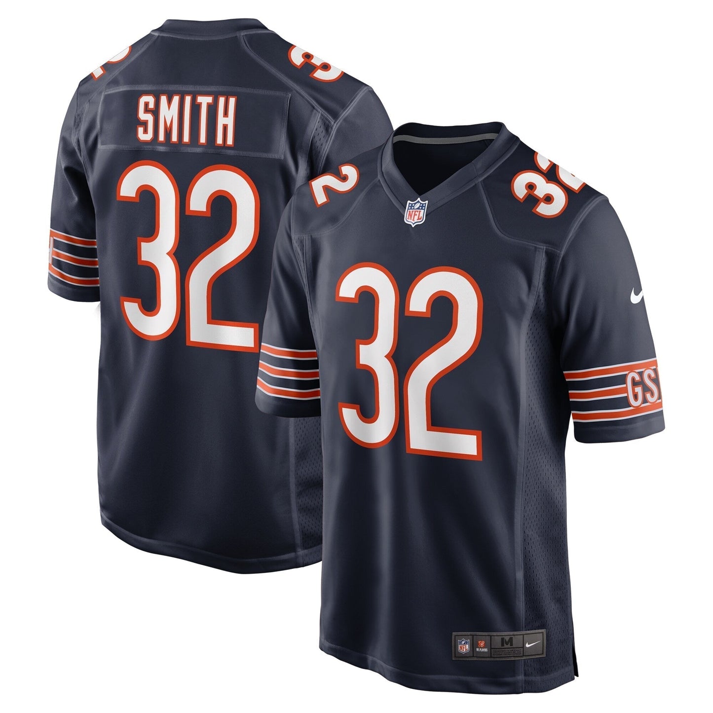 Terell Smith Chicago Bears   Game Jersey -  Navy
