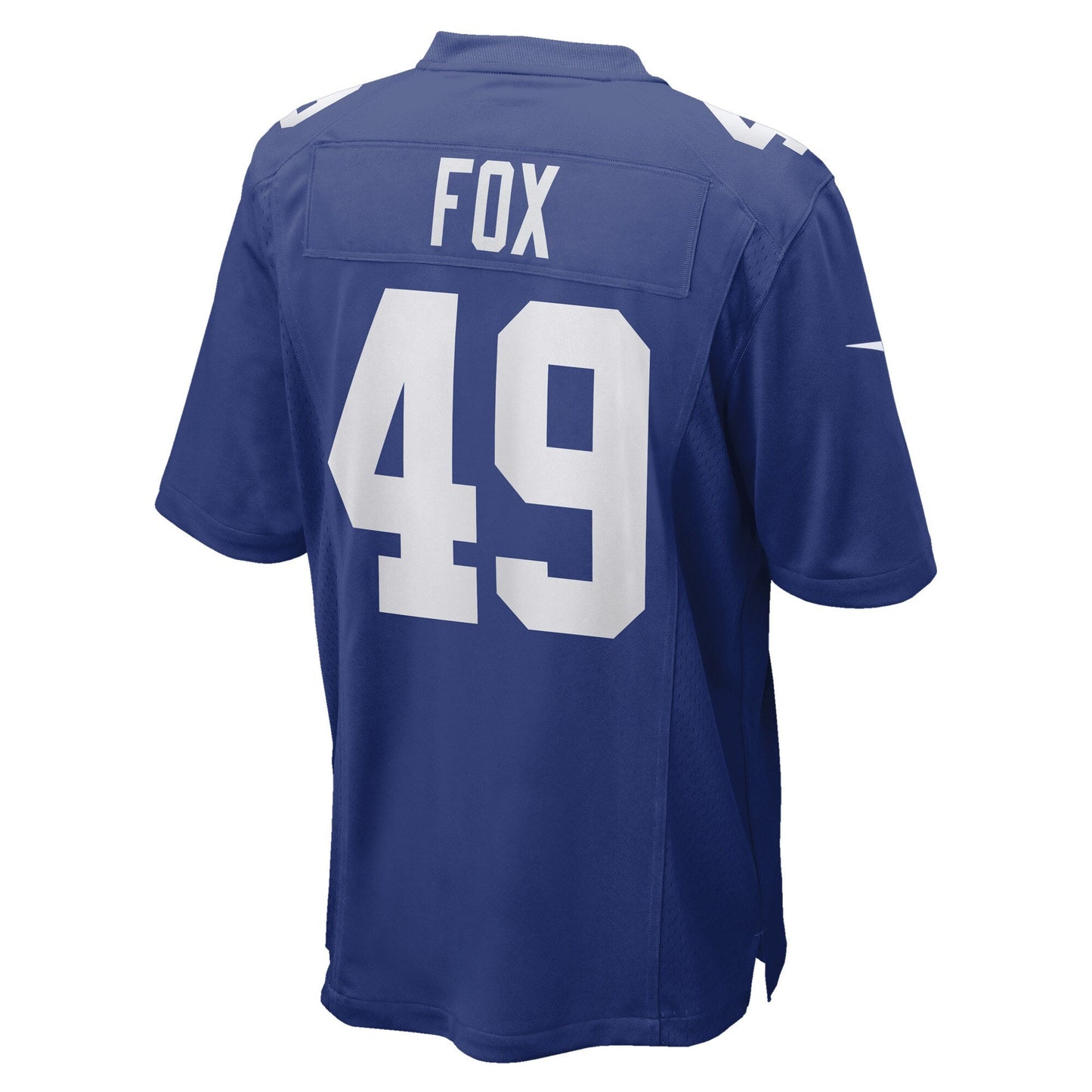 Tomon Fox New York Giants  Game   Jersey - Royal