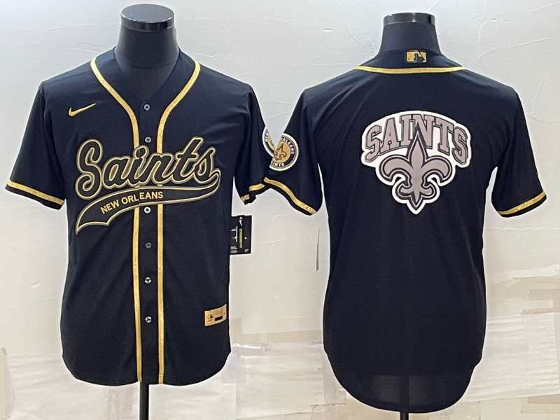 Men's New Orleans Saints Black Player Jersey