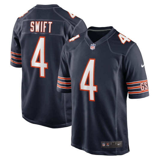 D'Andre Swift Chicago Bears   Game Jersey -  Navy
