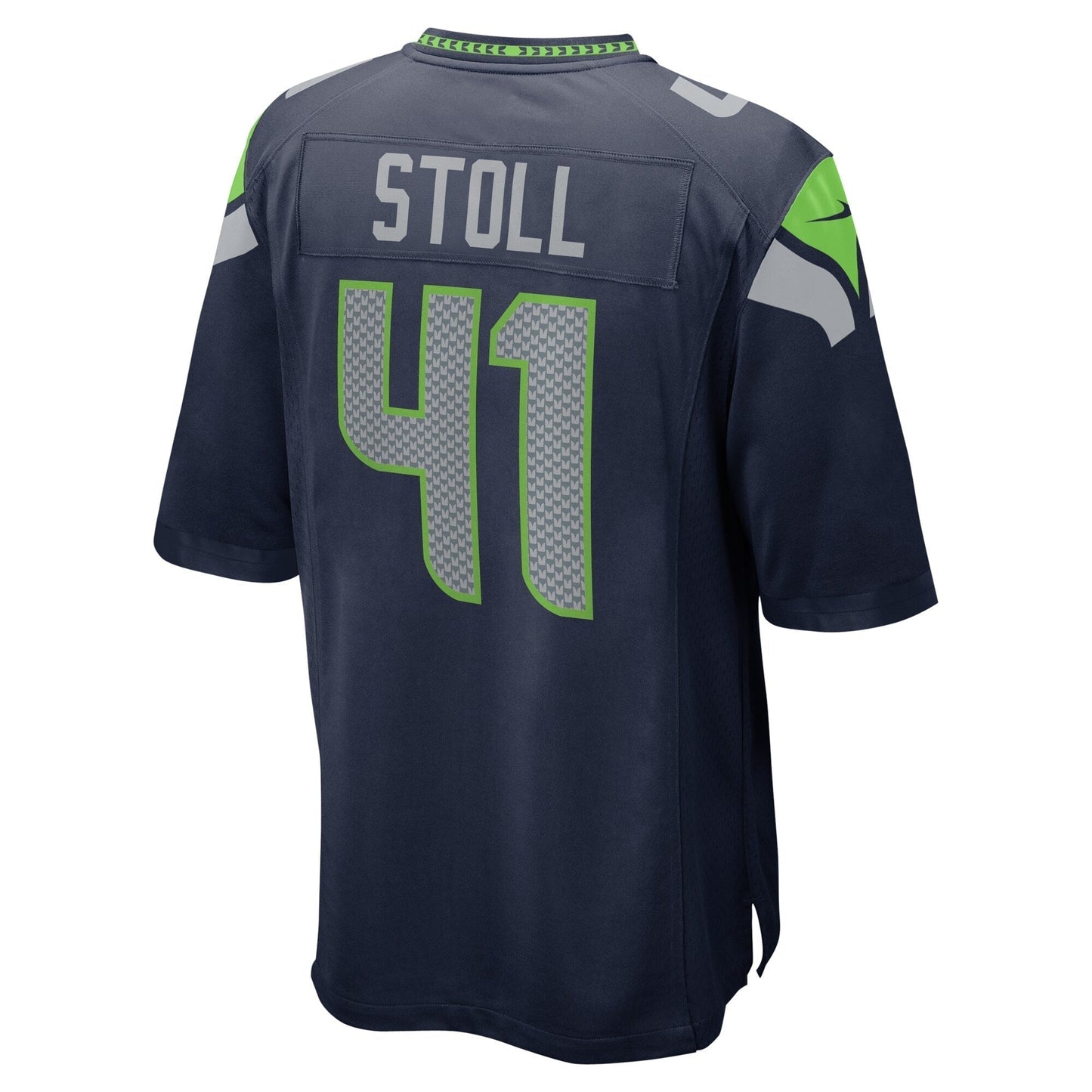Chris Stoll Seattle Seahawks   Game Jersey -  College Navy