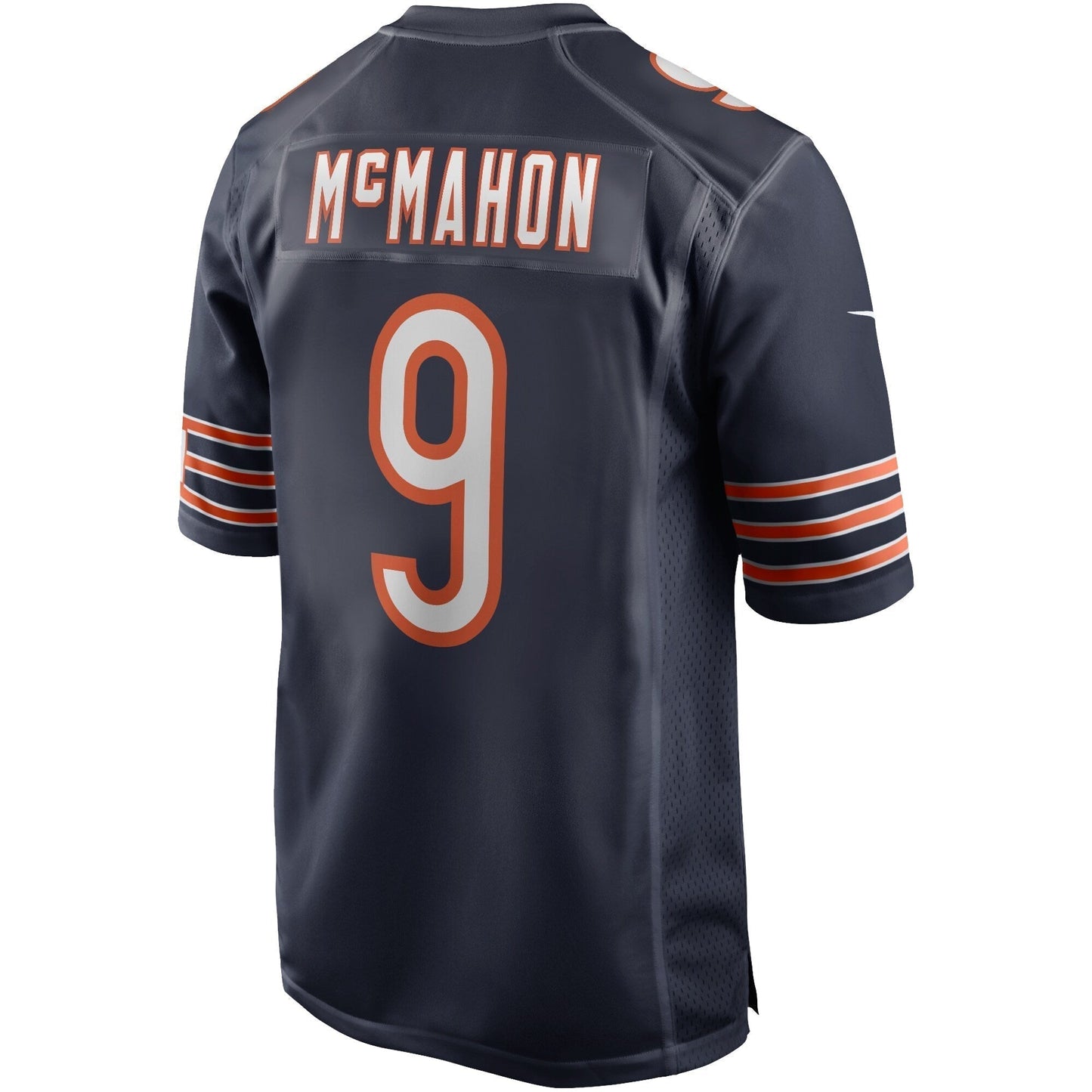 Jim McMahon Chicago Bears  Game Retired   Jersey - Navy