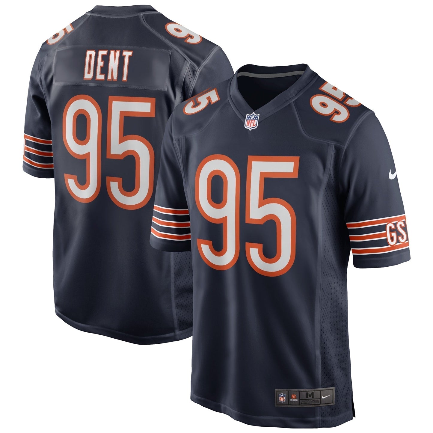 Richard Dent Chicago Bears  Game Retired   Jersey - Navy