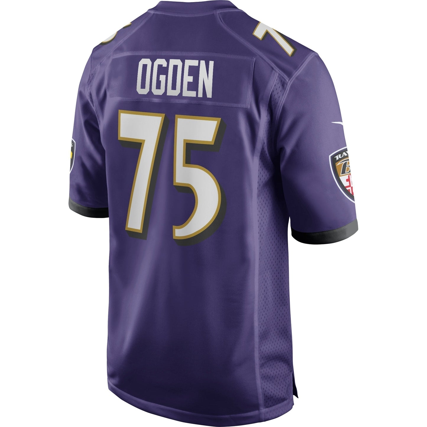 Jonathan Ogden Baltimore Ravens  Game Retired   Jersey - Purple