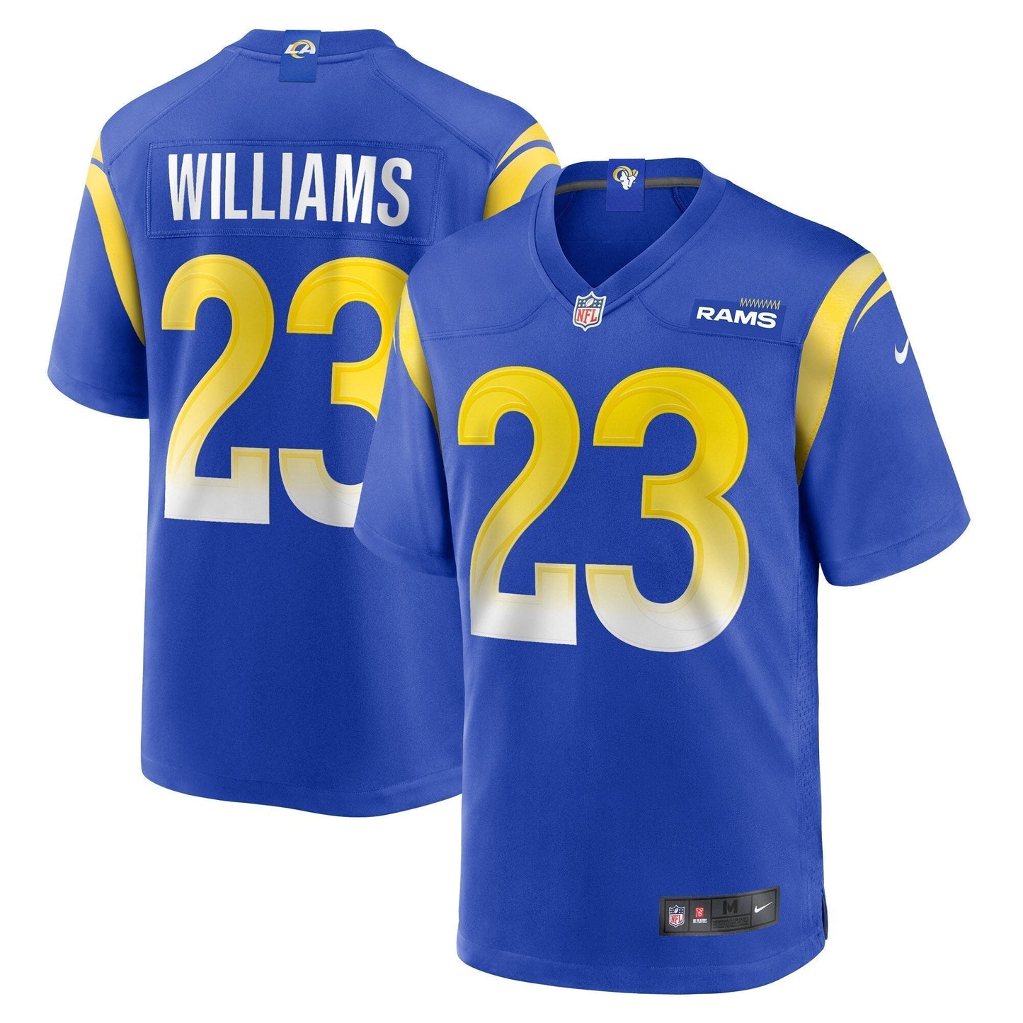 Kyren Williams Los Angeles Rams  Game   Jersey - Royal
