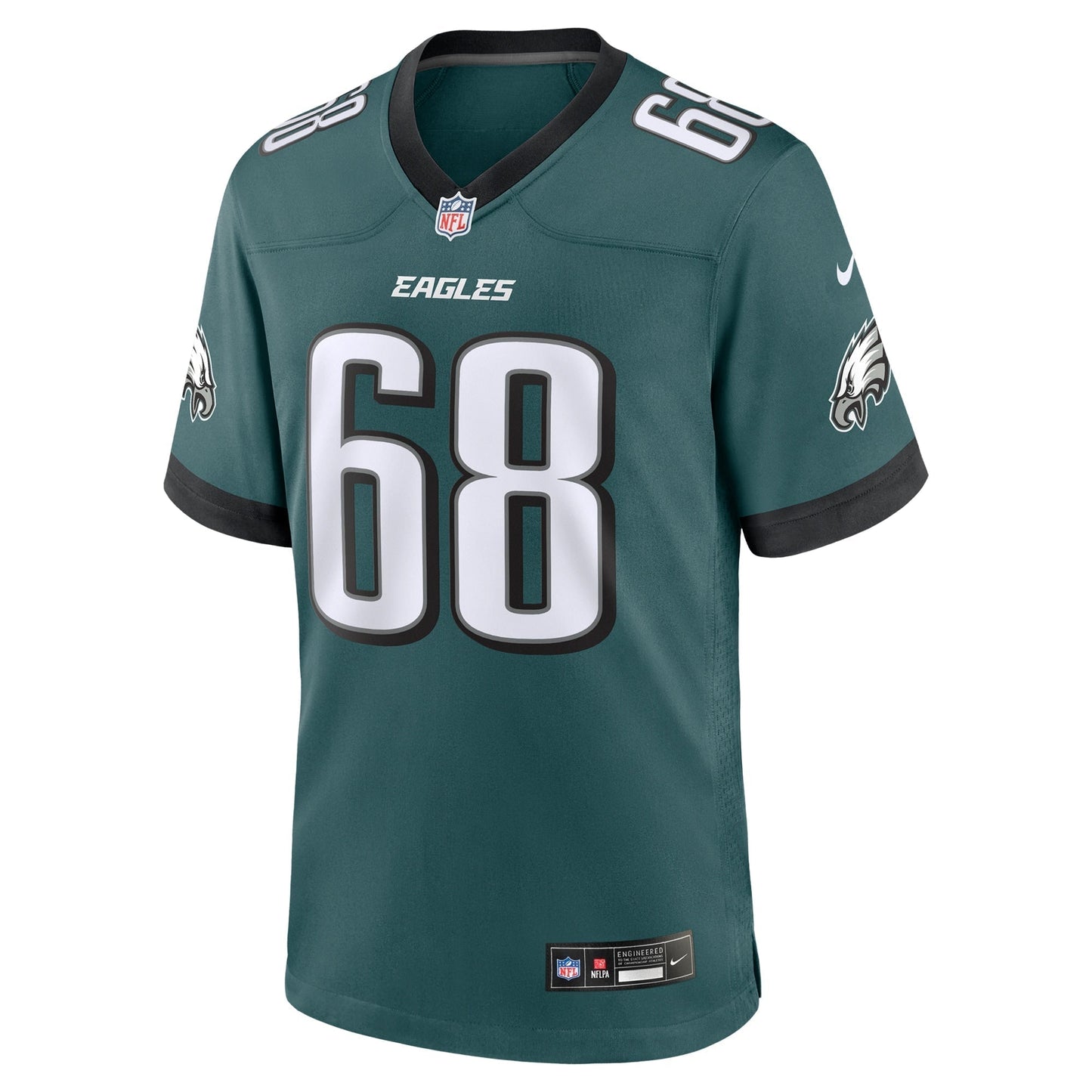 Jordan Mailata Philadelphia Eagles  Team Game Jersey - Midnight Green