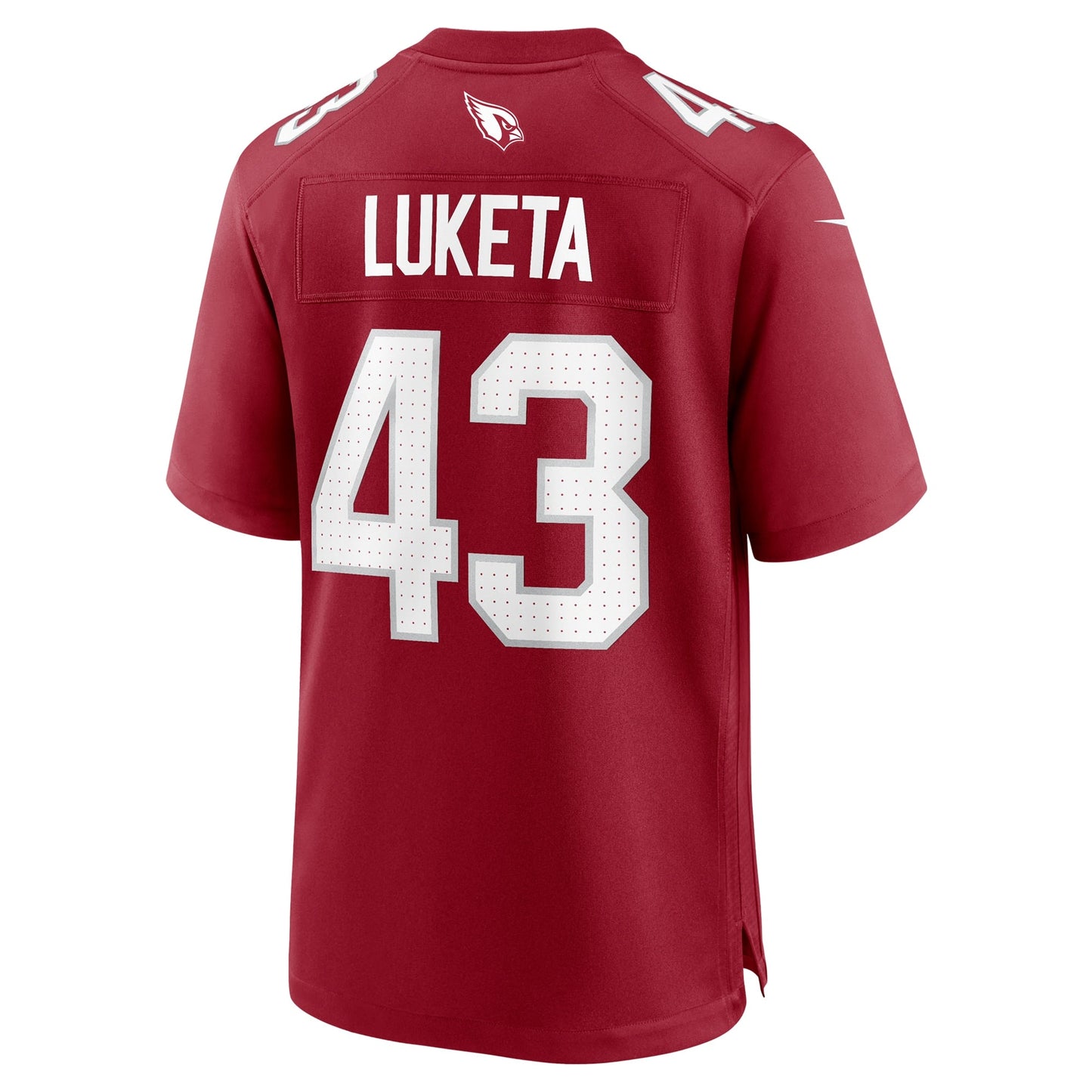 Jesse Luketa Arizona Cardinals  Team Game Jersey -  Cardinal