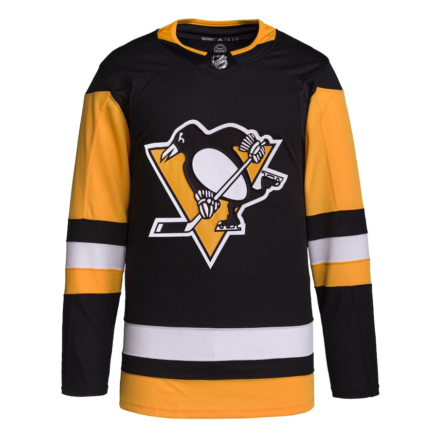 Men's Pittsburgh Penguins  Black Home Primegreen Authentic Jersey