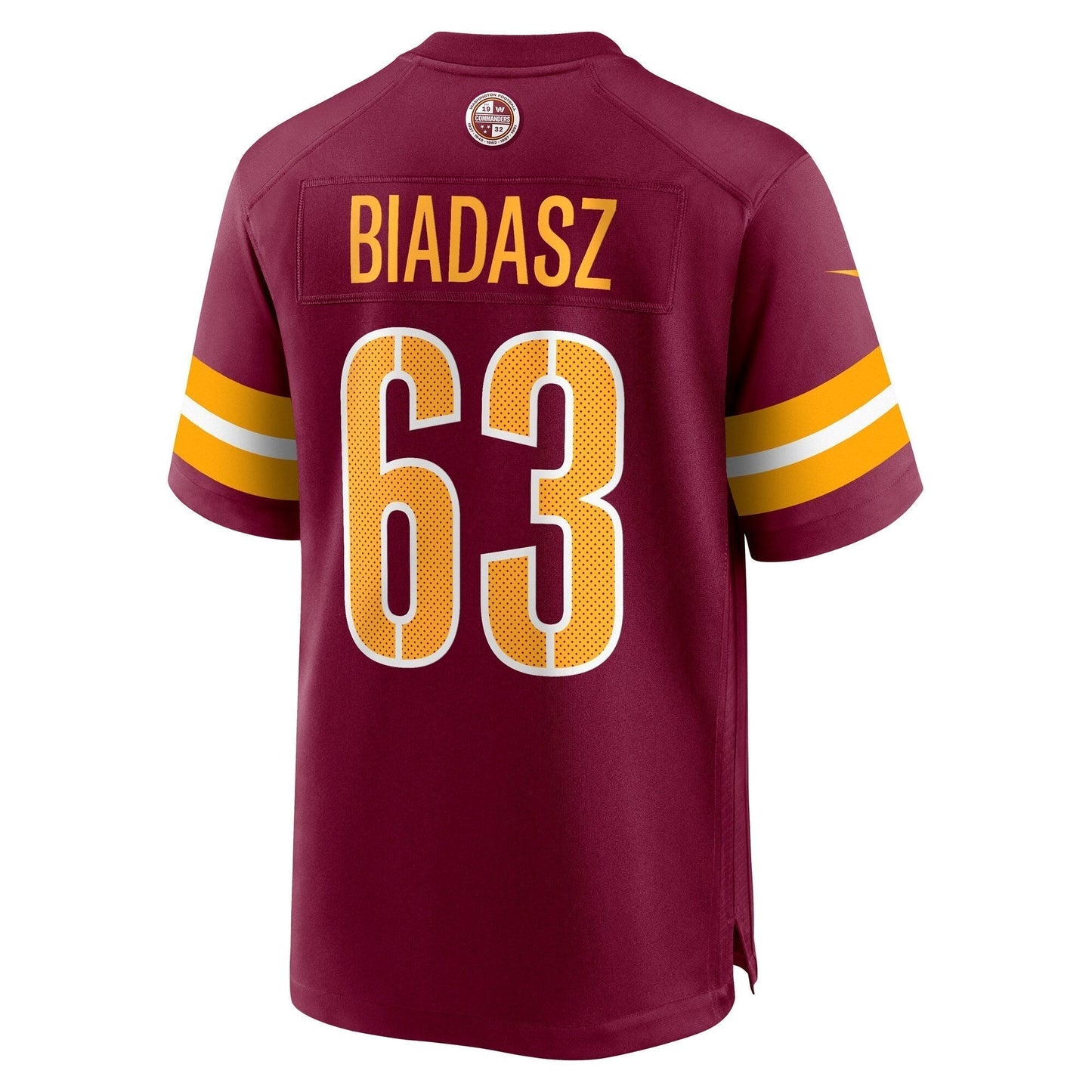 Tyler Biadasz Washington Commanders  Game Jersey -  Burgundy