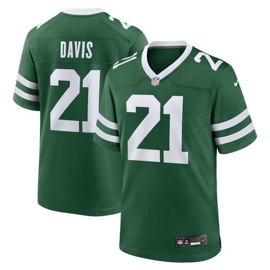 Ashtyn Davis New York Jets  Team Game Jersey - Legacy Green