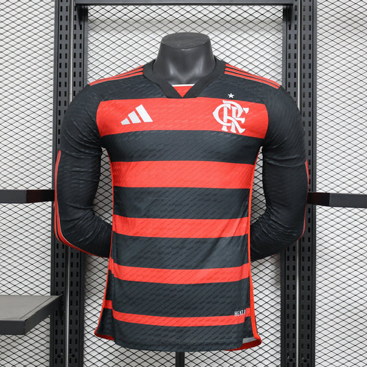 2026 Flamengo Long-Sleeve Home Player Version Jersey