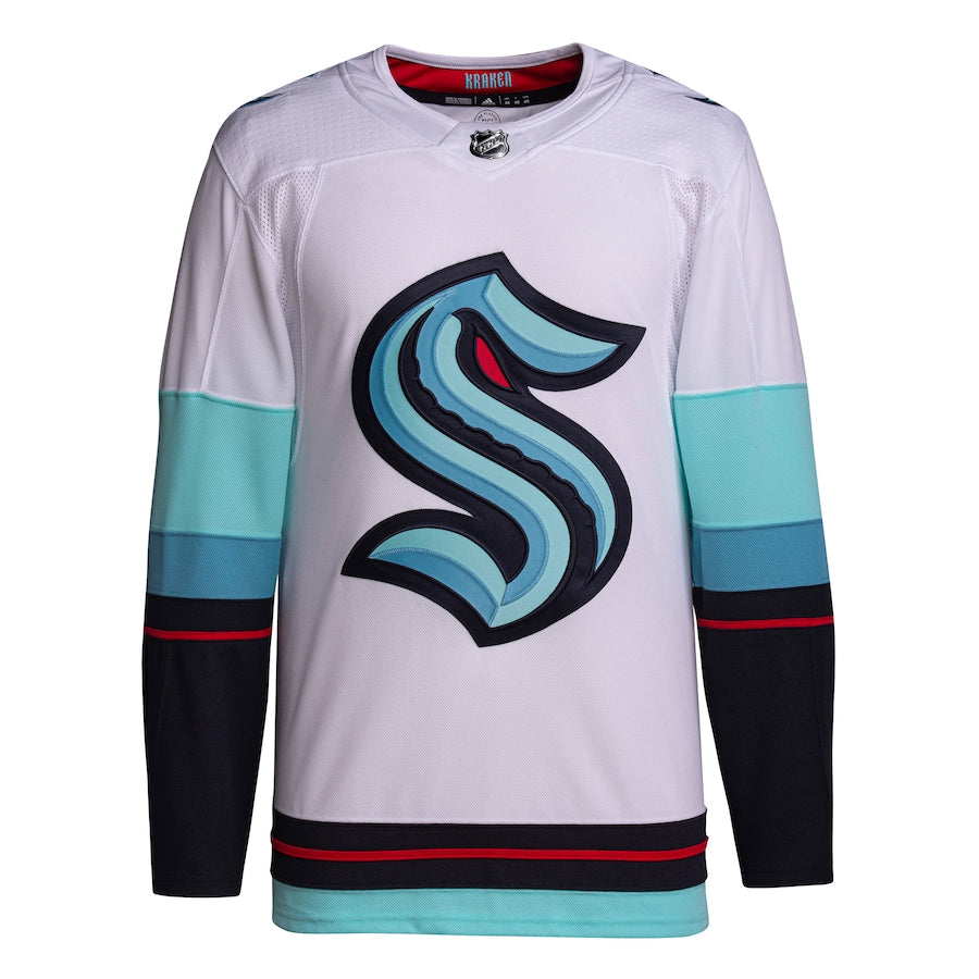 Men's Seattle Kraken  White Away Primegreen Authentic Jersey