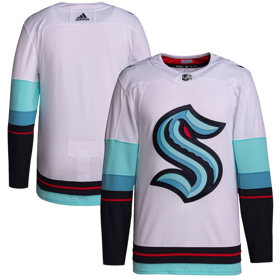 Men's Seattle Kraken  White Away Primegreen Authentic Jersey