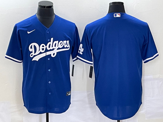 Men's Los Angeles Dodgers1 Royal Replica Blank Jersey