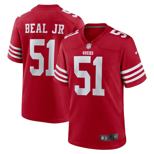 Robert Beal Jr San Francisco 49ers   Game Jersey -  Scarlet
