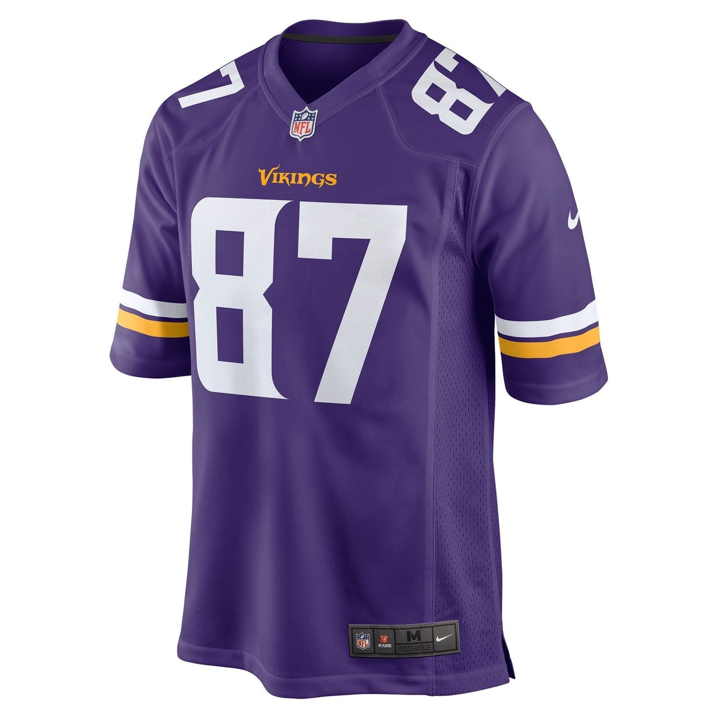 T.J. Hockenson Minnesota Vikings  Game   Jersey - Purple