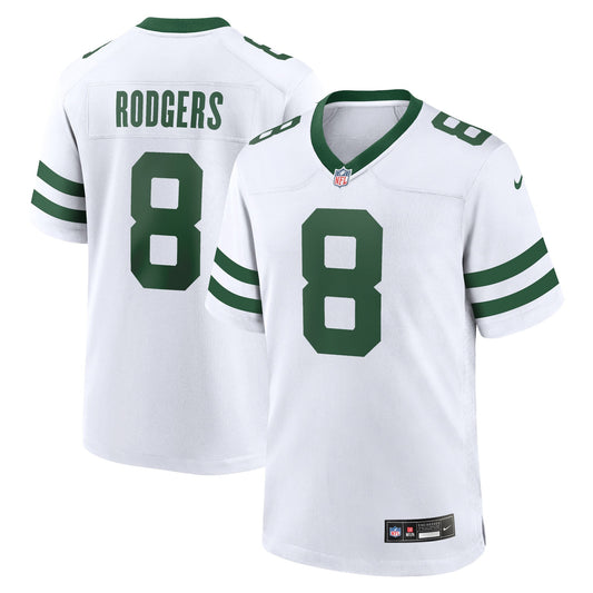 Aaron Rodgers New York Jets    Game Jersey - Legacy White