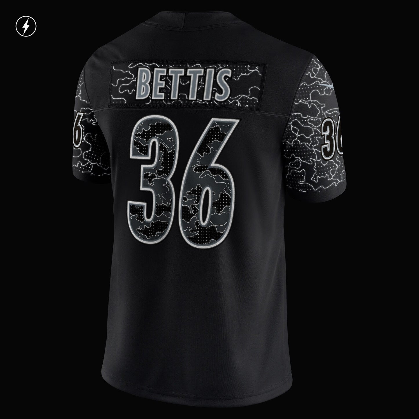 Jerome Bettis Pittsburgh Steelers Nike Retired   RFLCTV Limited Jersey - Black
