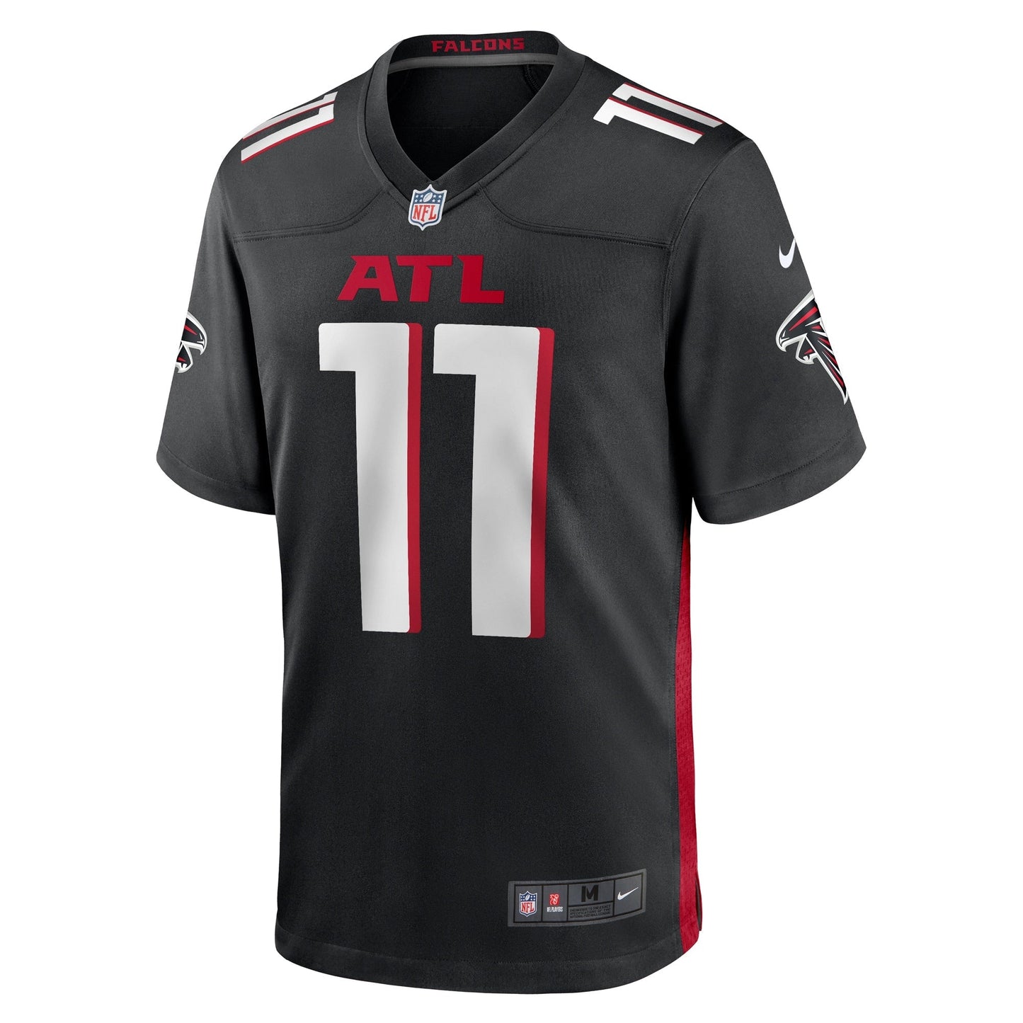 Logan Woodside Atlanta Falcons  Team Game Jersey -  Black