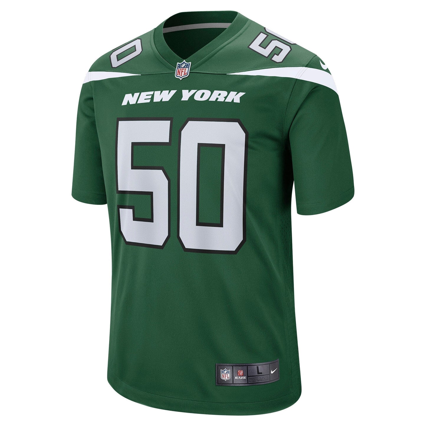 Bradlee Anae New York Jets  Game   Jersey - Gotham Green