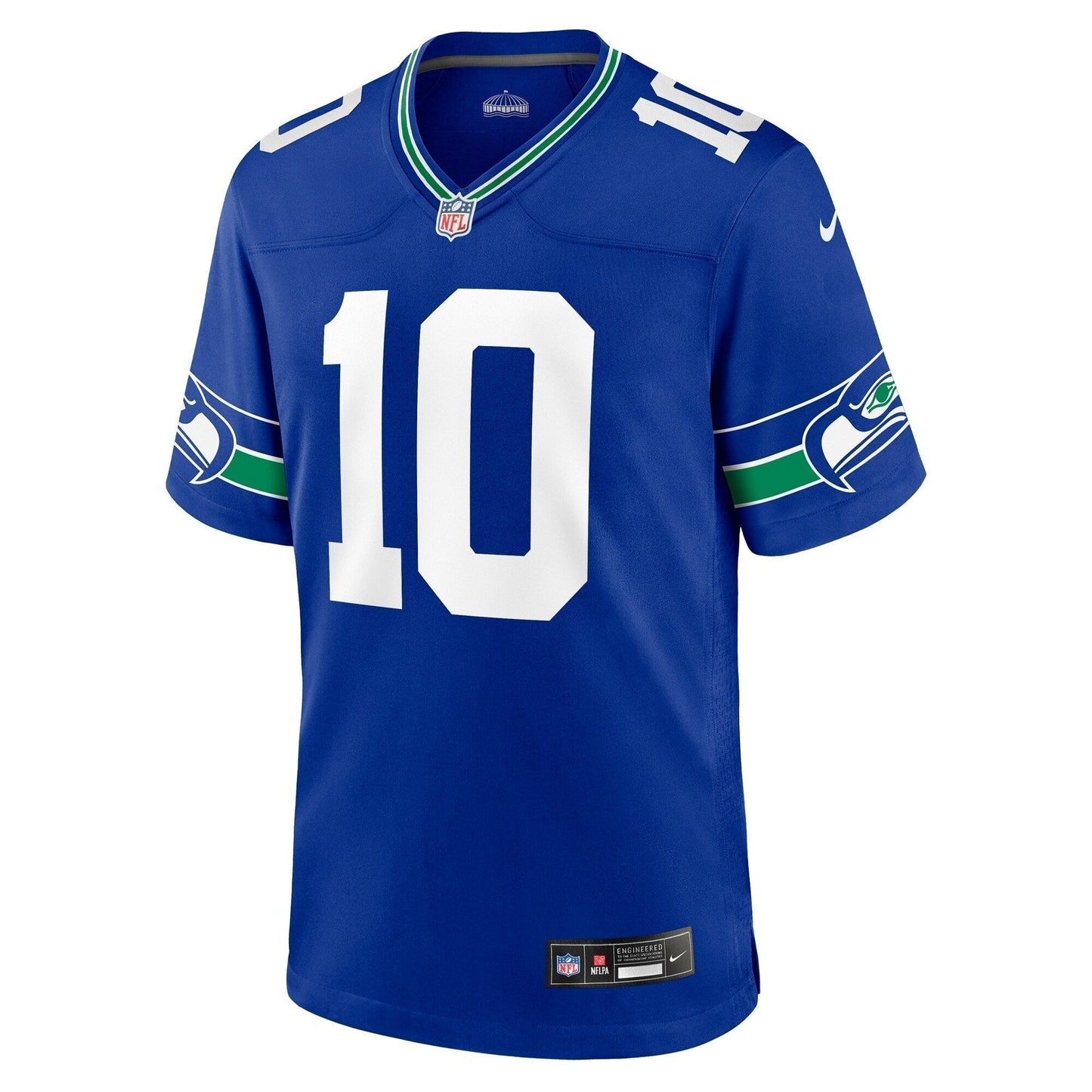 Jim Zorn Seattle Seahawks  Throwback Retired   Game Jersey - Royal