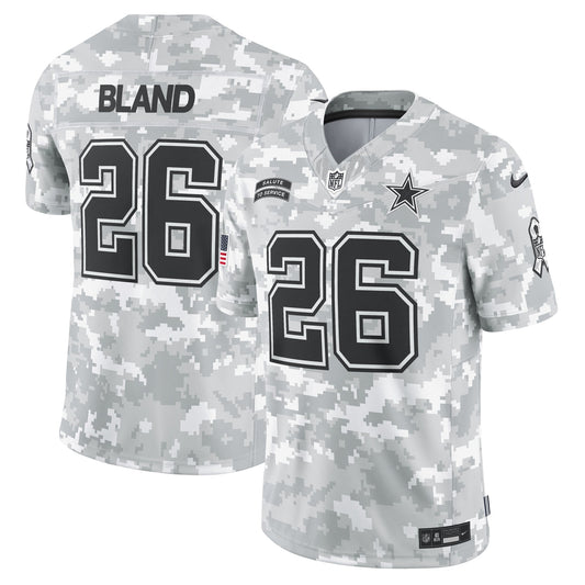 DaRon Bland Dallas Cowboys  2024 Salute to Service Limited Jersey - Arctic Camo