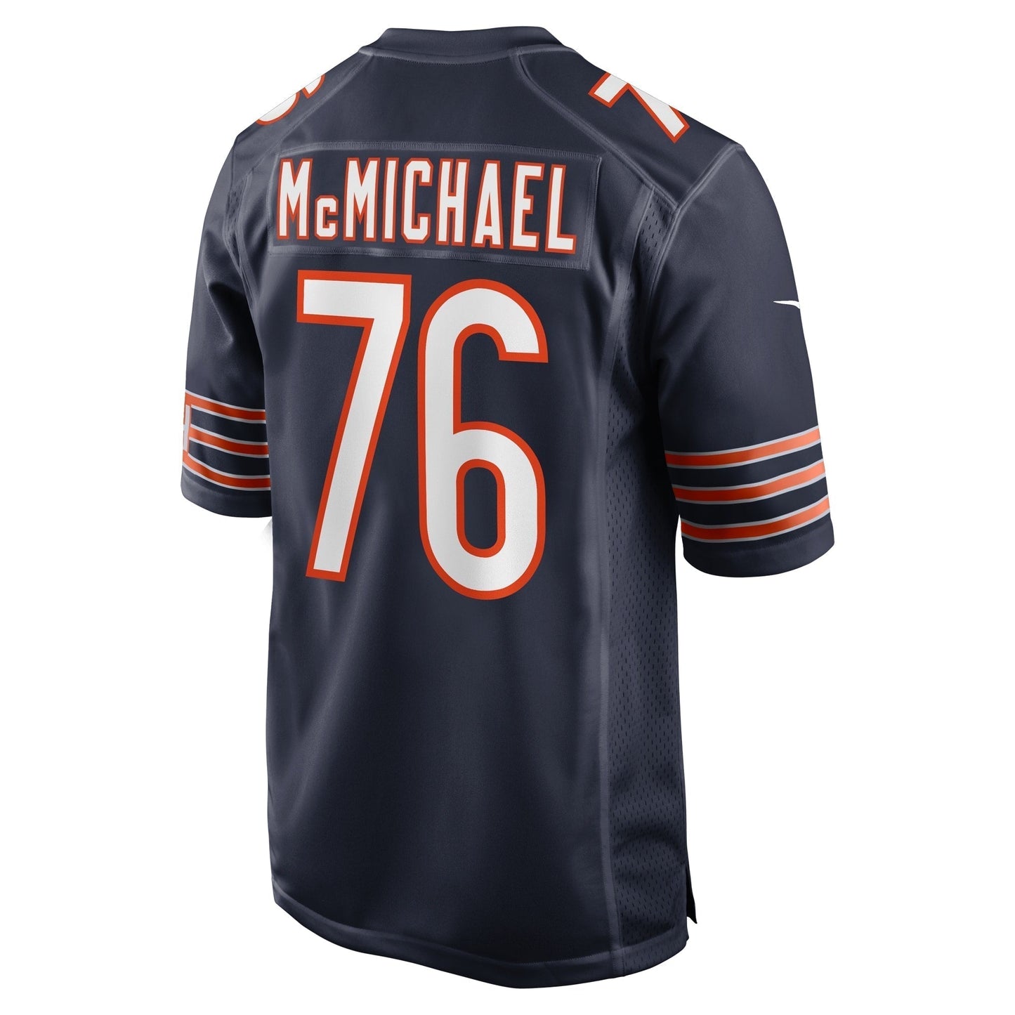 Steve McMichael Chicago Bears   Retired   Game Jersey -  Navy