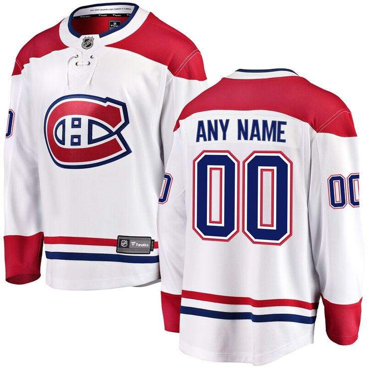 Custom Montreal Canadiens Jersey
