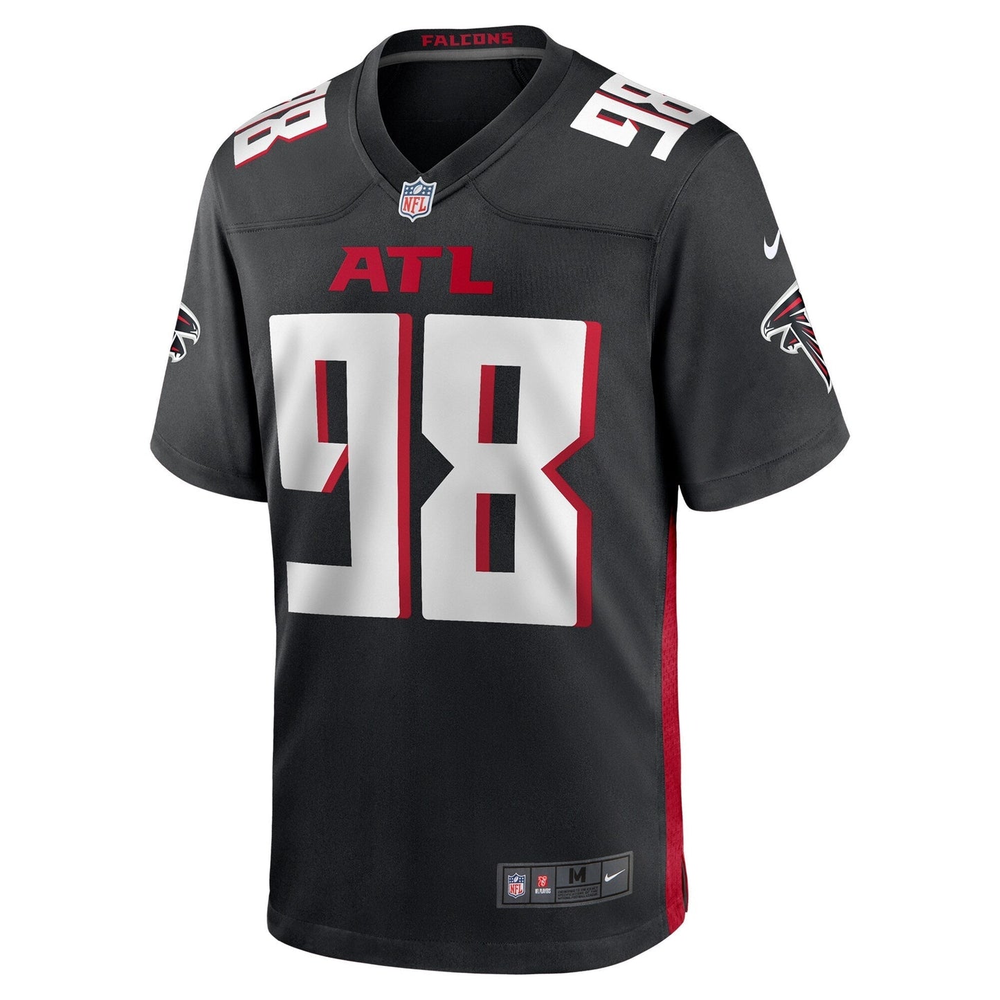 Ruke Orhorhoro Atlanta Falcons  Team Game Jersey -  Black