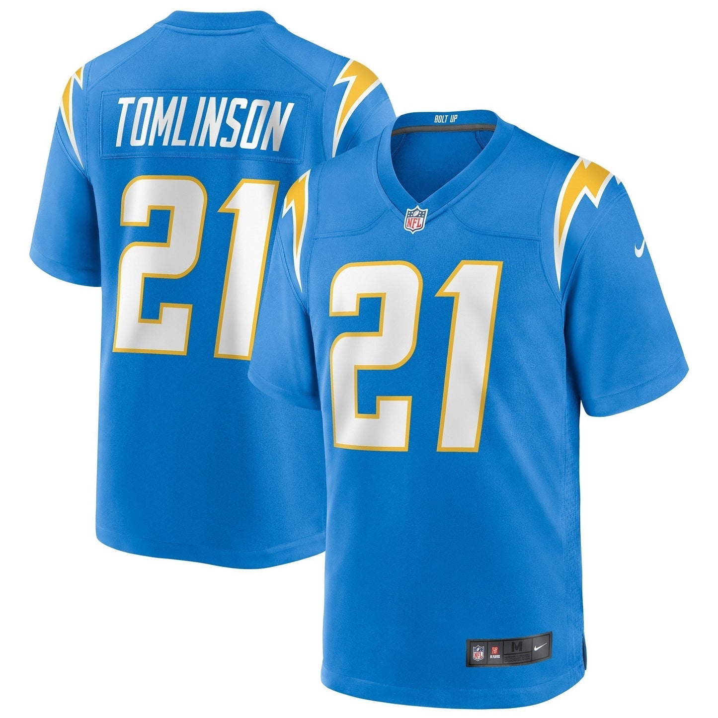 LaDainian Tomlinson Los Angeles Chargers  Game Retired   Jersey - Powder Blue