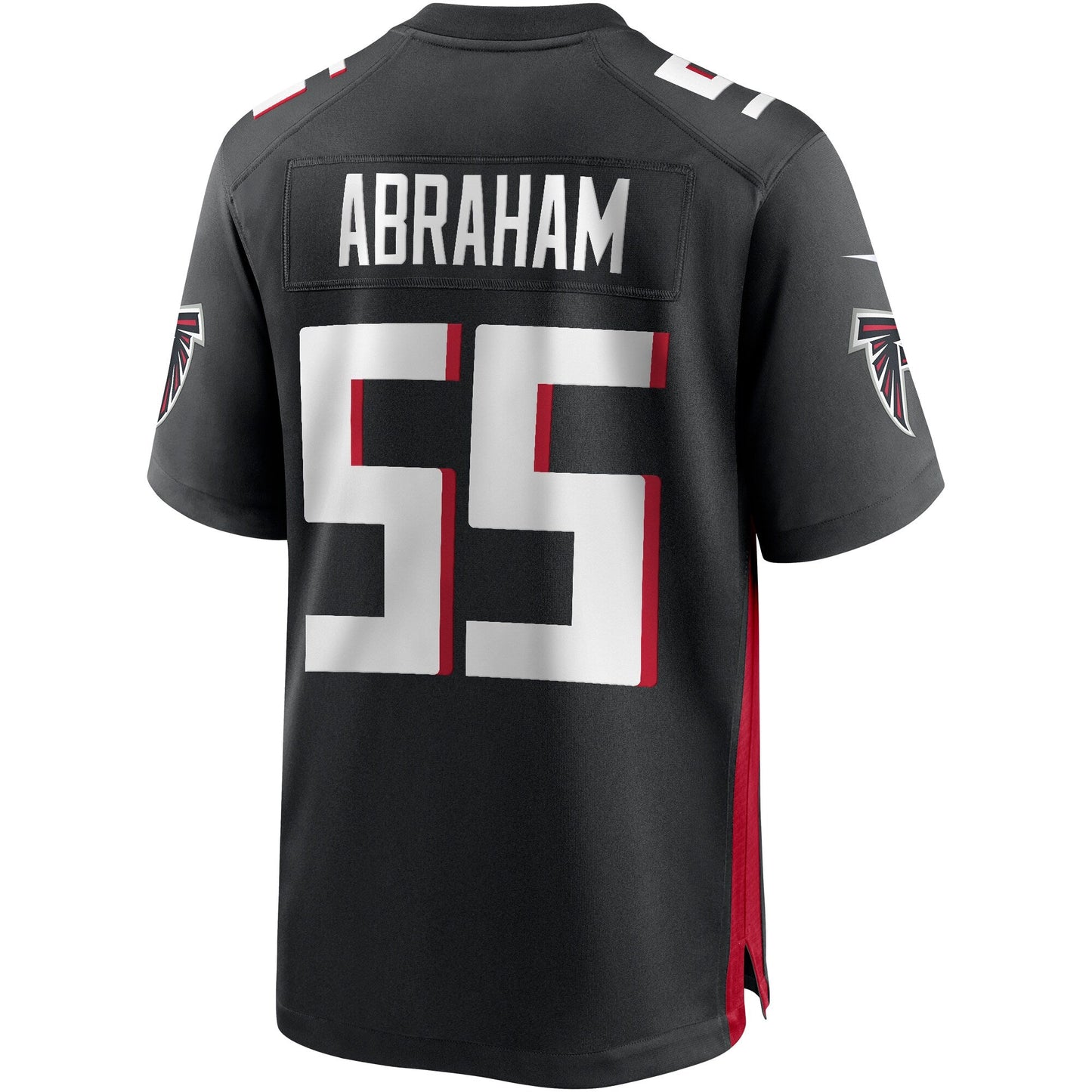 John Abraham Atlanta Falcons  Game Retired   Jersey - Black