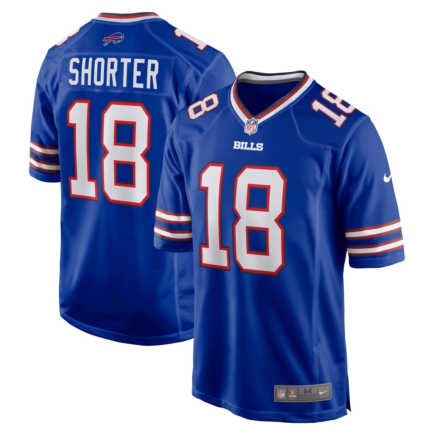 Justin Shorter Buffalo Bills  Home Game Jersey - Royal