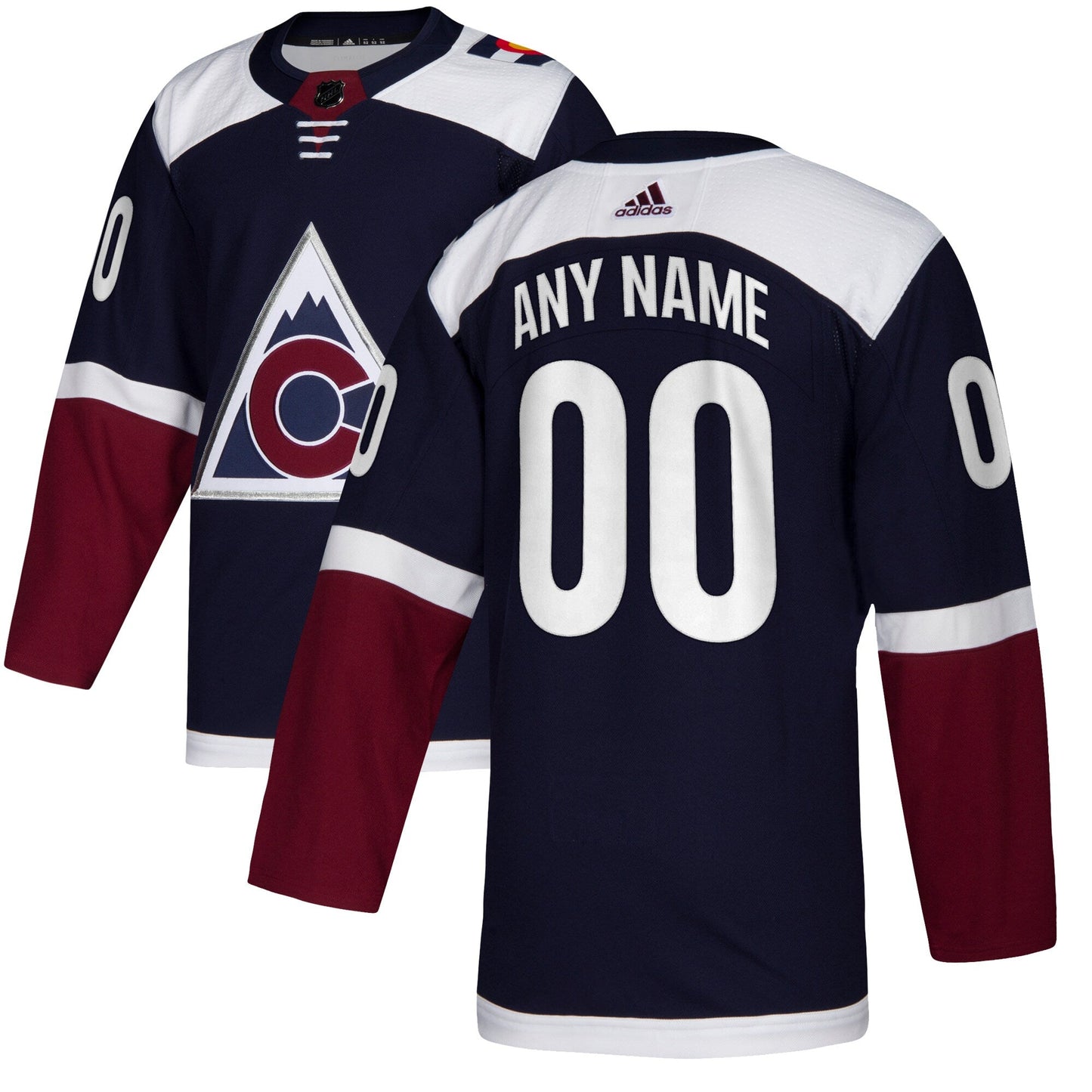Custom Colorado Avalanche Jersey