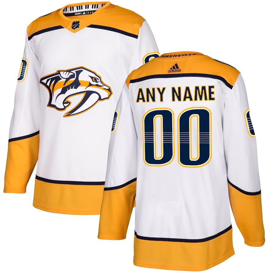 Custom Nashville Predators Jersey