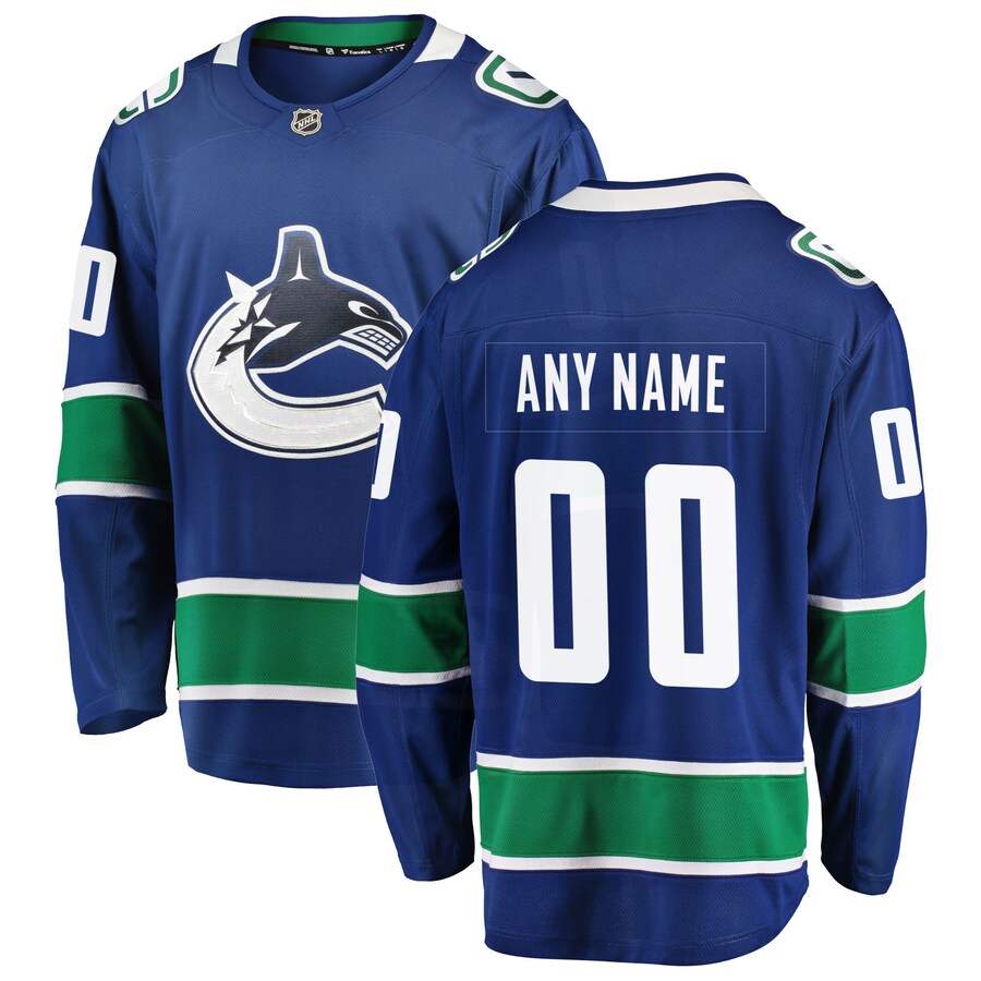 Custom Vancouver Canucks Jersey